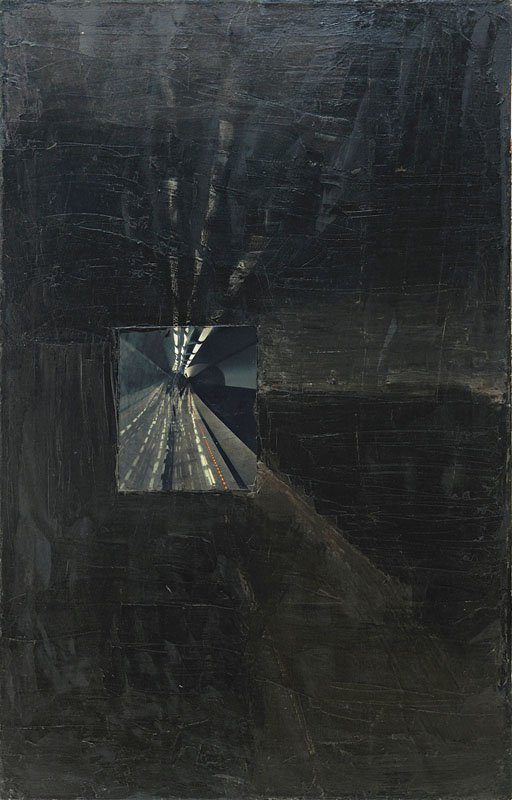 The Platform. 100x65; oil on canvas; 2009