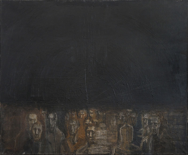 Bibble black. 80x100; oil on canvas; 2007-2009