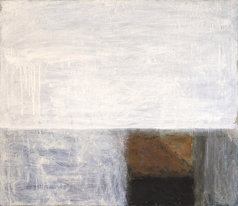 White. 60x70; oil on canvas; 2010