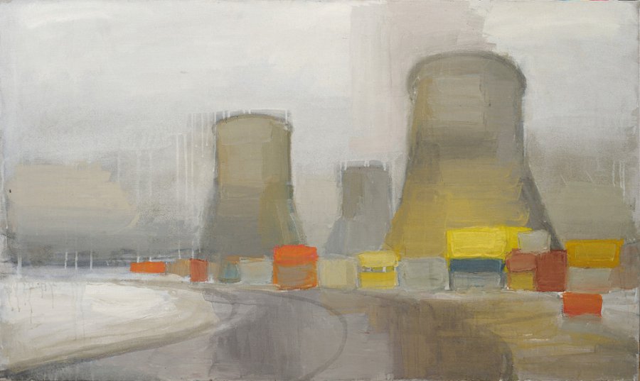 Urban landscape No.2. 90x150; oil on canvas; 2010. Private collection