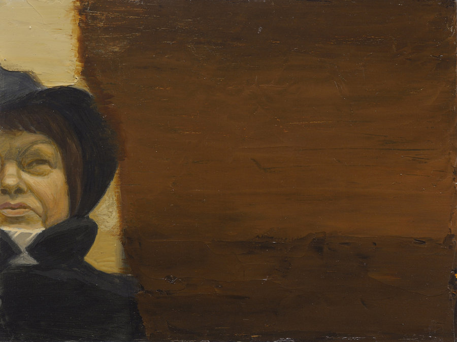 Pavel Otdelnov. Portrait of Unknown 5. 2011, oil on panel, 30x40