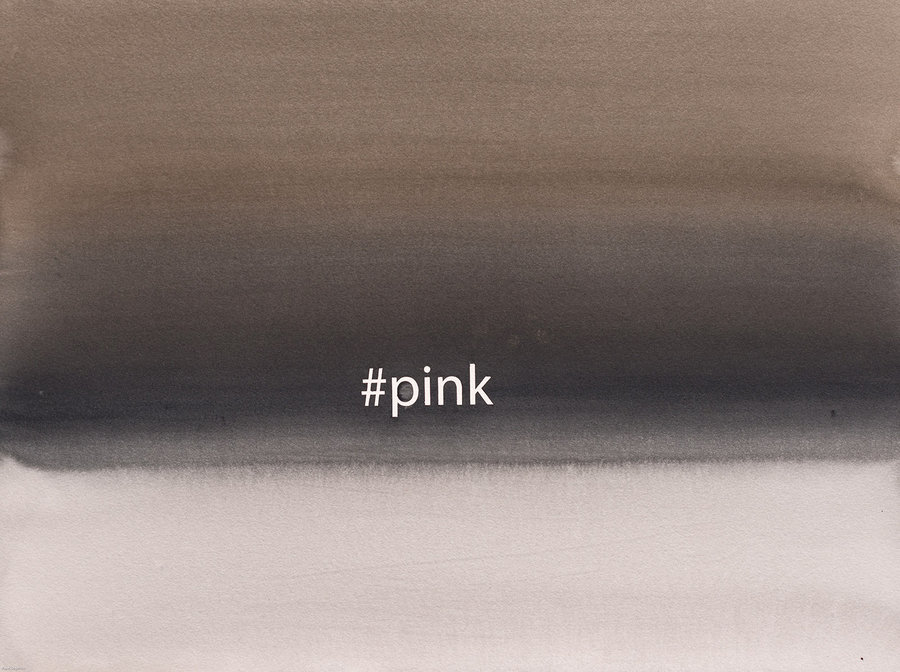 Pavel Otdelnov. #pink. 2018. watercolours on paper 30x40