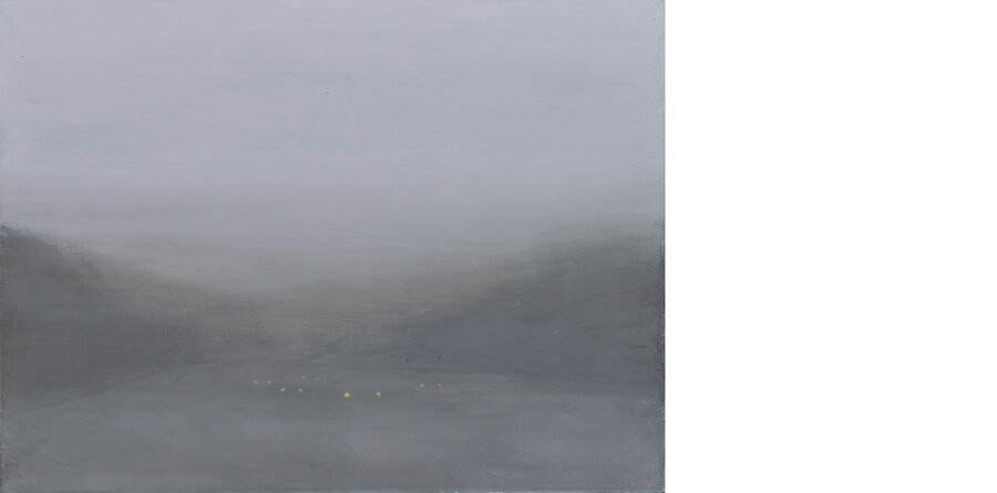 Pavel Otdelnov. Gray Landscape. 2020. oil on canvas. 60х90. Private collection